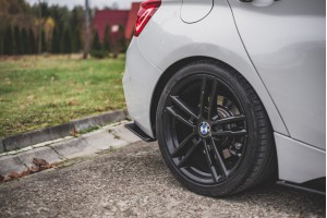 Street Pro Rear Side Splitters V.3 for BMW 1 F20 M140i - Black Street Pro Rear Side Splitters V.3 for BMW 1 F20 M140i - Black