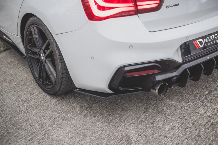 Street Pro Πίσω Πλευρικοί Splitters V.3 για BMW 1 F20 M140i
