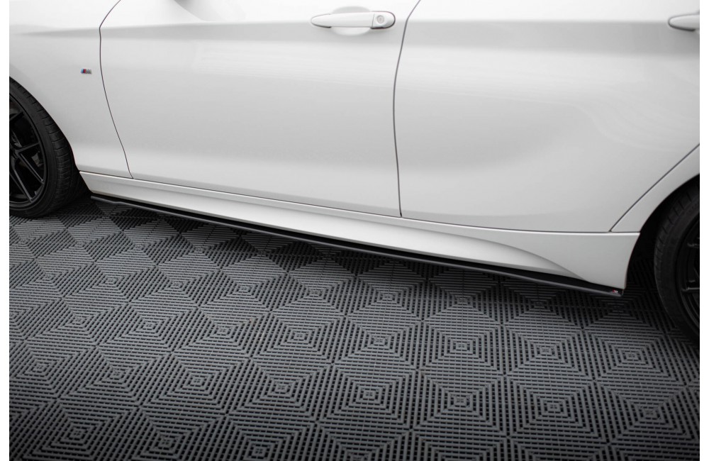 Street Pro Side Skirts Diffusers V.2 for BMW 1 F20 M135i / M140i / M-Pack - Black Street Pro Side Skirts Diffusers V.2 for BMW 1 F20 M135i / M140i / M-Pack - Black
