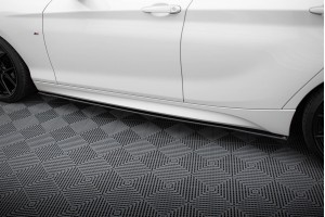 Street Pro Side Skirts Diffusers V.2 for BMW 1 F20 M135i / M140i / M-Pack - Black Street Pro Side Skirts Diffusers V.2 for BMW 1 F20 M135i / M140i / M-Pack - Black