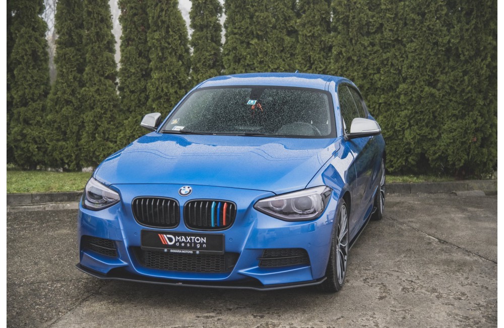 Street Pro Front Splitter BMW M135i F20 - Black