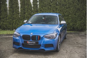 Street Pro Front Splitter BMW M135i F20 - Black