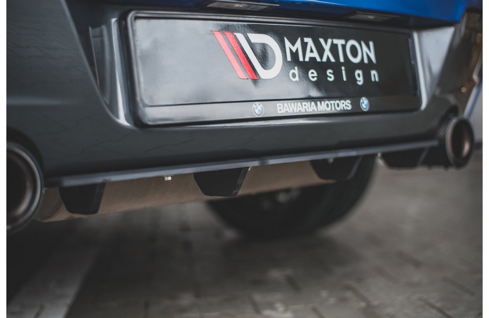 Street Pro Rear Diffuser BMW M135i F20 - Black