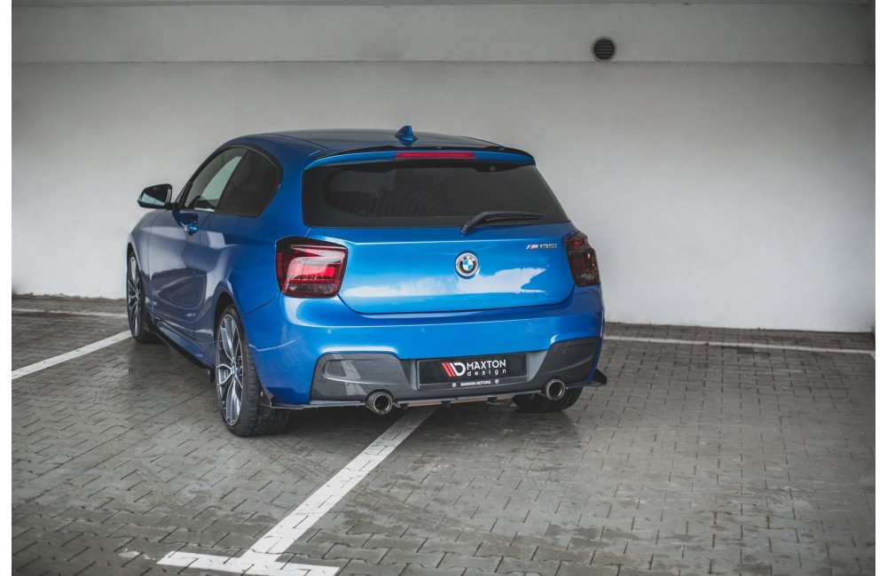 Street Pro Rear Diffuser BMW M135i F20 - Black
