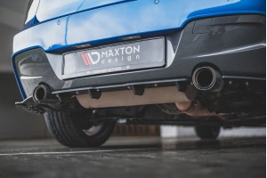 Street Pro Rear Diffuser BMW M135i F20 - Black