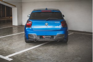 Street Pro Rear Diffuser BMW M135i F20 - Black