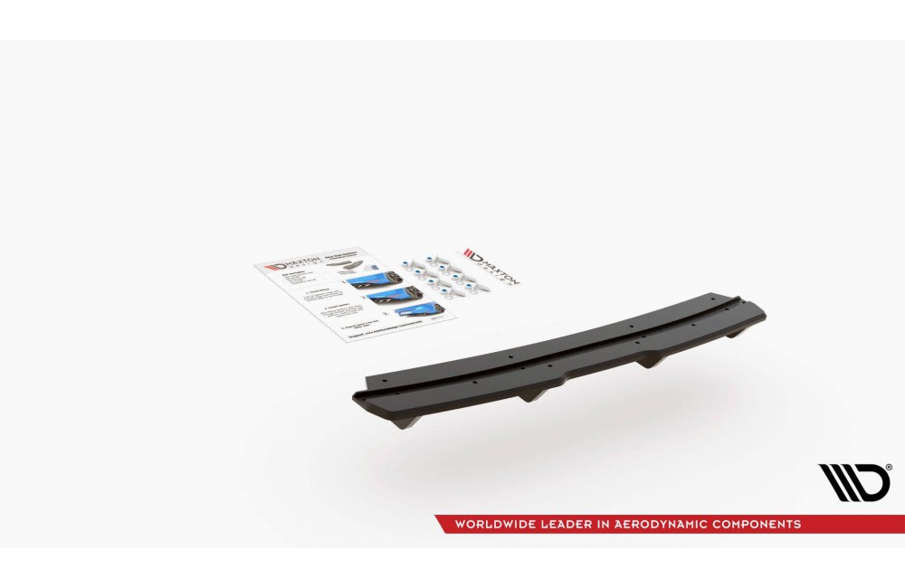 Street Pro Rear Diffuser BMW M135i F20 - Black