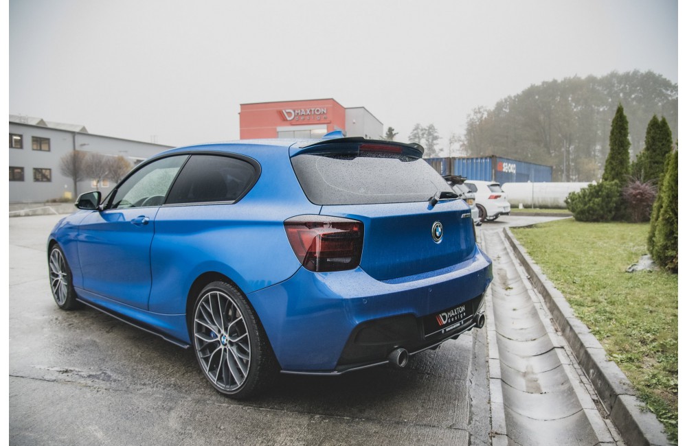 Street Pro Rear Side Splitters BMW M135i F20 - Black
