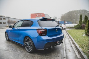 Street Pro Rear Side Splitters BMW M135i F20 - Black