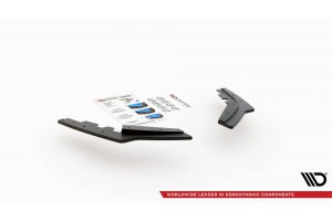 Street Pro Rear Side Splitters BMW M135i F20 - Black