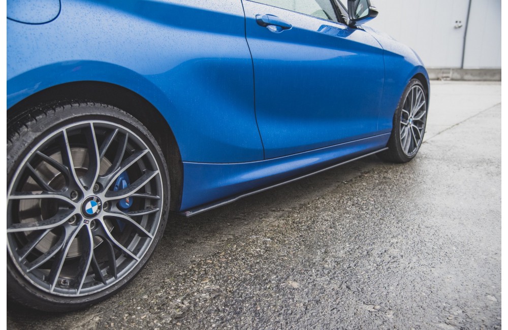 Street Pro Side Skirts Diffusers BMW 1 F21 M135i / M140i / M-Pack - Black Street Pro Side Skirts Diffusers BMW 1 F21 M135i / M140i / M-Pack - Black