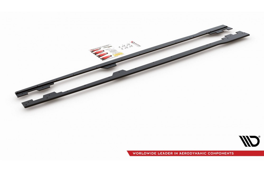Street Pro Side Skirts Diffusers BMW 1 F21 M135i / M140i / M-Pack - Black Street Pro Side Skirts Diffusers BMW 1 F21 M135i / M140i / M-Pack - Black