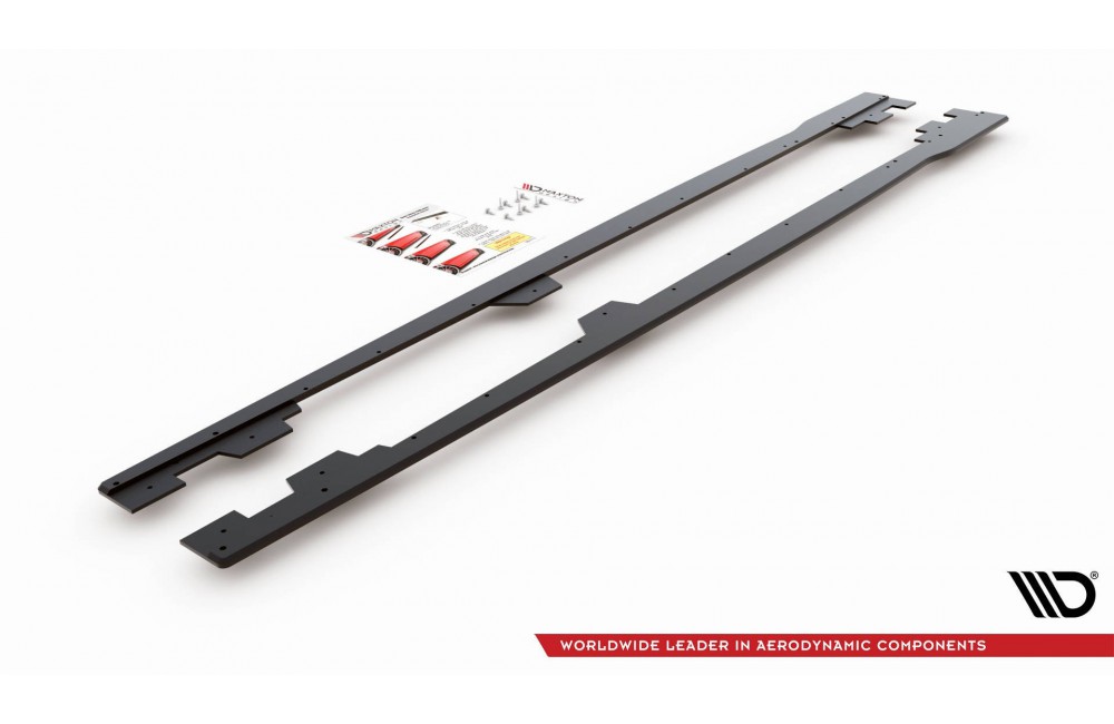 Street Pro Side Skirts Diffusers BMW 1 F21 M135i / M140i / M-Pack - Black Street Pro Side Skirts Diffusers BMW 1 F21 M135i / M140i / M-Pack - Black