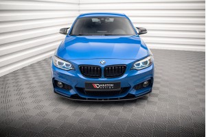 Street Pro Front Splitter BMW 2 M-Pack F22 - Black
