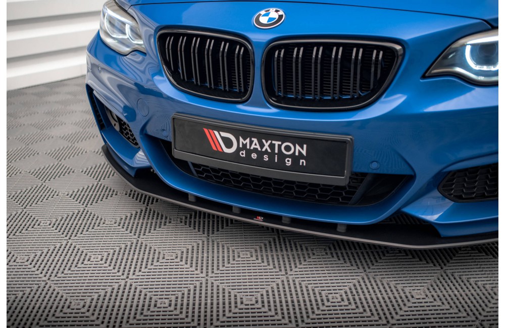 Street Pro Front Splitter BMW 2 M-Pack F22 - Black