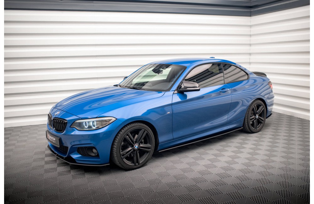 Street Pro Side Skirts Diffusers BMW 2 M-Pack F22 - Black Street Pro Side Skirts Diffusers BMW 2 M-Pack F22 - Black