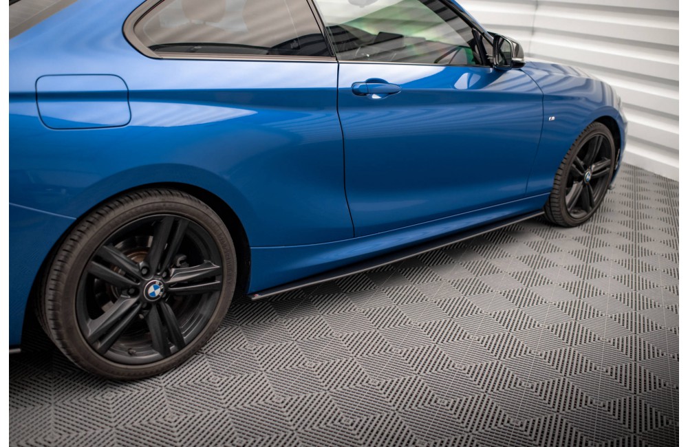 Street Pro Side Skirts Diffusers BMW 2 M-Pack F22 - Black Street Pro Side Skirts Diffusers BMW 2 M-Pack F22 - Black