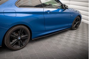 Street Pro Side Skirts Diffusers BMW 2 M-Pack F22 - Black Street Pro Side Skirts Diffusers BMW 2 M-Pack F22 - Black
