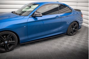 Street Pro Side Skirts Diffusers BMW 2 M-Pack F22 - Black Street Pro Side Skirts Diffusers BMW 2 M-Pack F22 - Black