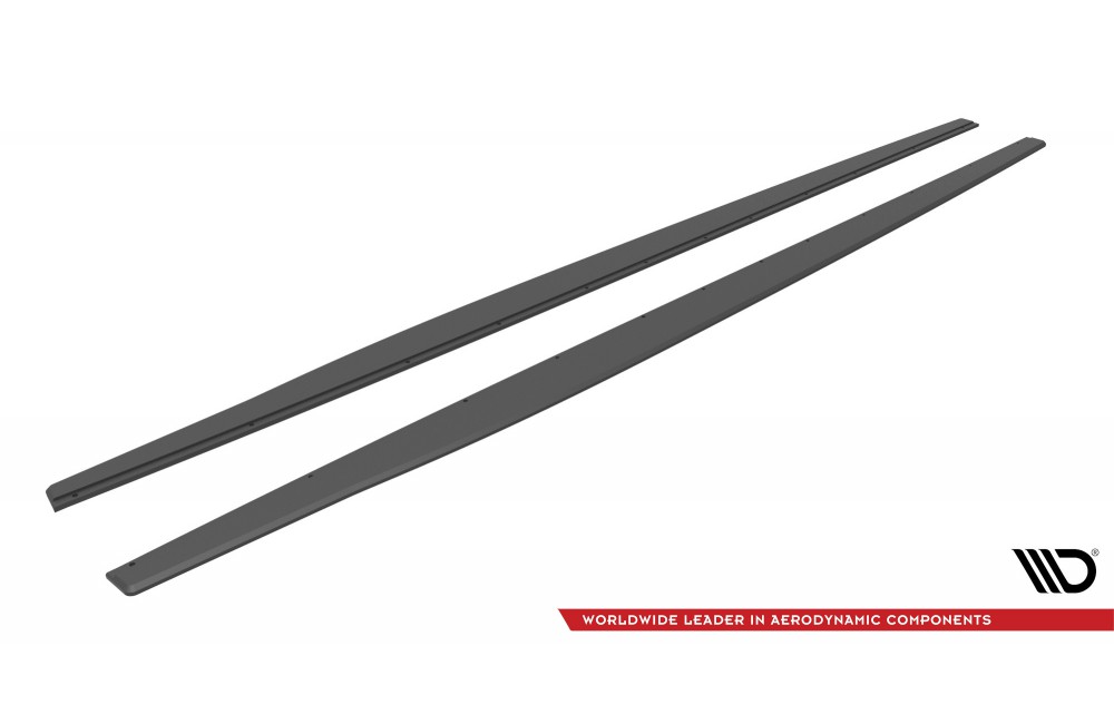 Street Pro Side Skirts Diffusers BMW 2 M-Pack F22 - Black Street Pro Side Skirts Diffusers BMW 2 M-Pack F22 - Black