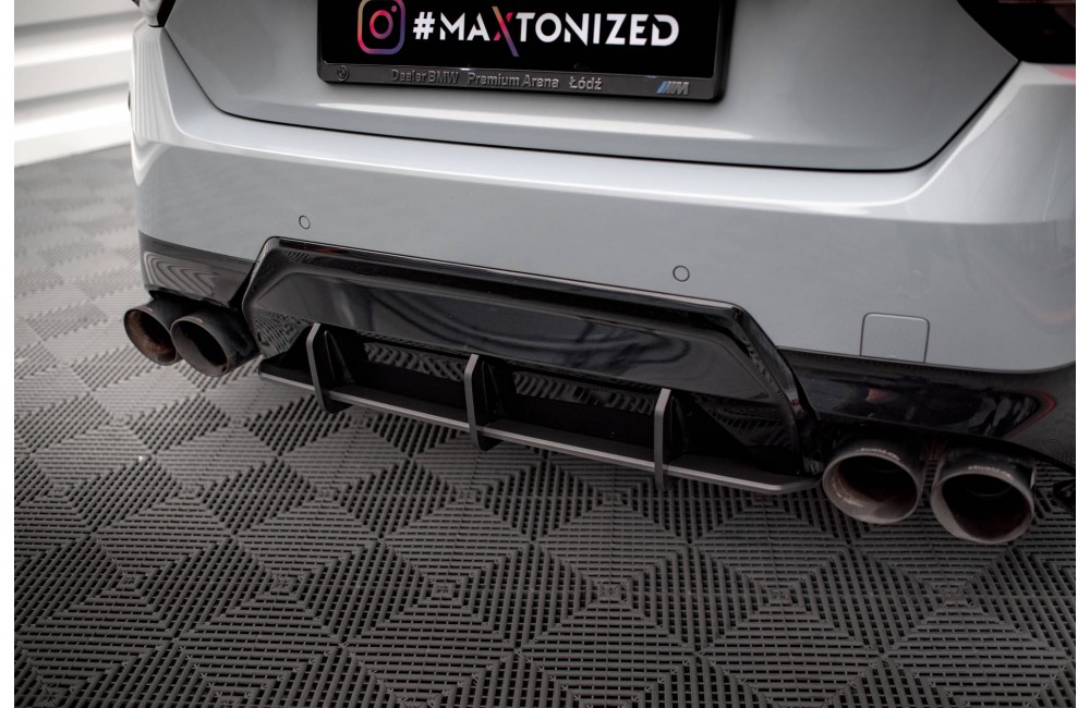 Street Pro Rear Diffuser BMW 2 Coupe M240i G42 - Black