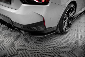 Street Pro Rear Side Splitters BMW 2 Coupe M240i G42 - Black