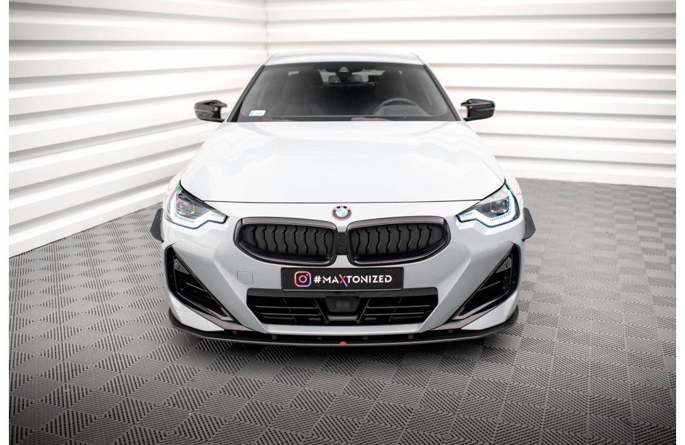 Street Pro Front Splitter BMW 2 Coupe M-Pack / M240i G42 - Black