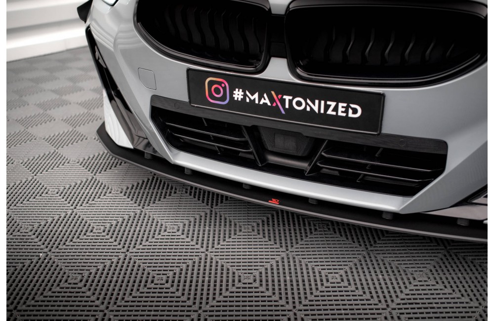 Street Pro Front Splitter BMW 2 Coupe M-Pack / M240i G42 - Black