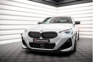 Street Pro Front Splitter BMW 2 Coupe M-Pack / M240i G42 - Black