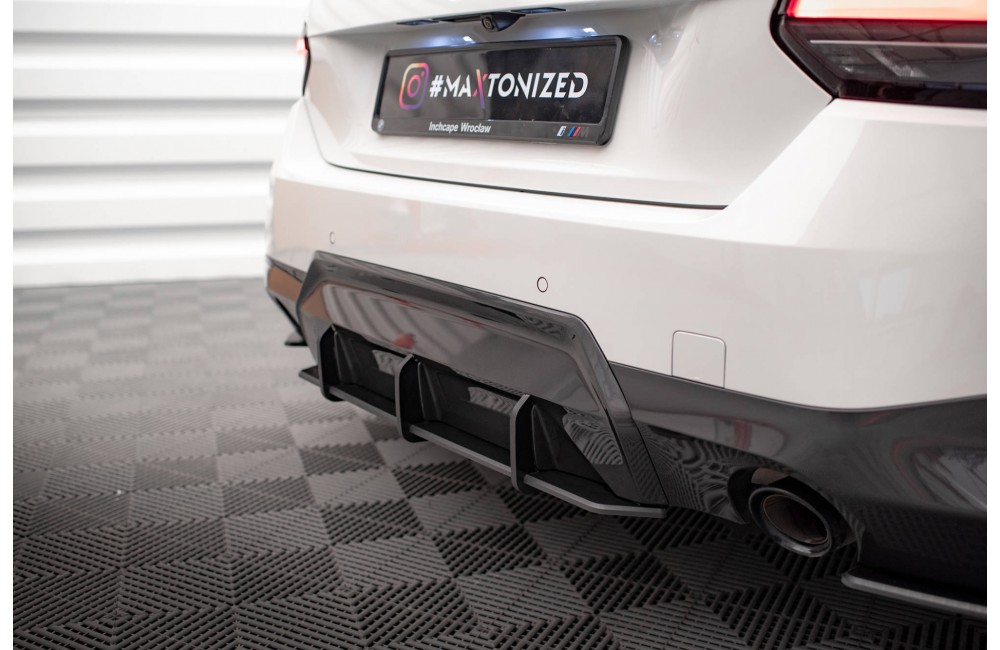 Street Pro Rear Diffuser BMW 2 Coupe M-Pack G42 - Black
