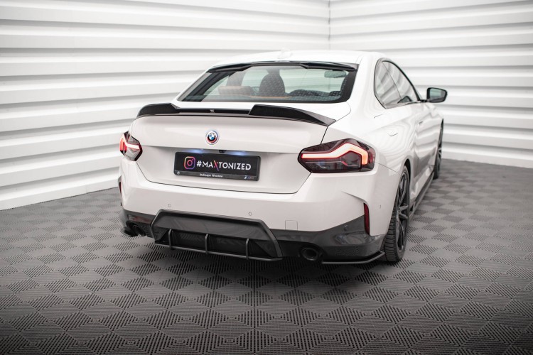 Street Pro Πίσω Πλευρικά Splitters BMW 2 Coupe M-Pack G42
