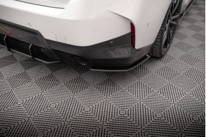 Street Pro Rear Side Splitters BMW 2 Coupe M-Pack G42 - Black