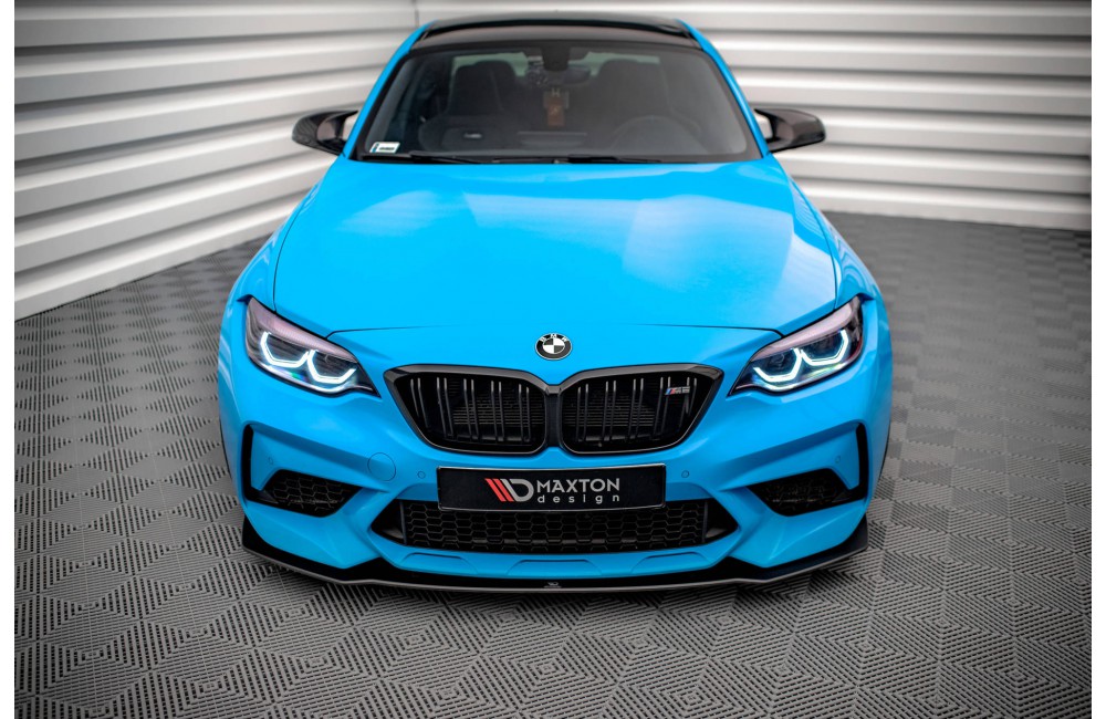 Street Pro Front Splitter BMW M2 Competition F87 - Black