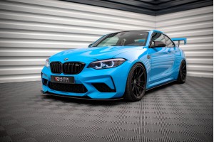 Street Pro Front Splitter BMW M2 Competition F87 - Black