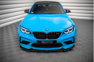 Street Pro Front Splitter BMW M2 Competition F87 - Black