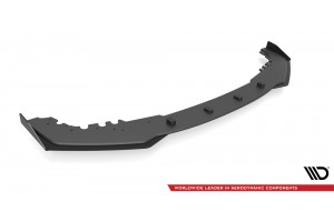 Street Pro Front Splitter V.1 + Flaps BMW M2 Competition F87 - Black + Gloss Flaps