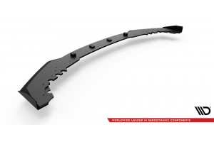 Street Pro Front Splitter V.1 + Flaps BMW M2 Competition F87 - Black + Gloss Flaps