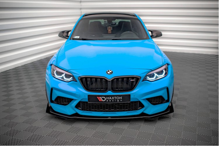 Street Pro Front Splitter V.1 + Flaps BMW M2 Competition F87