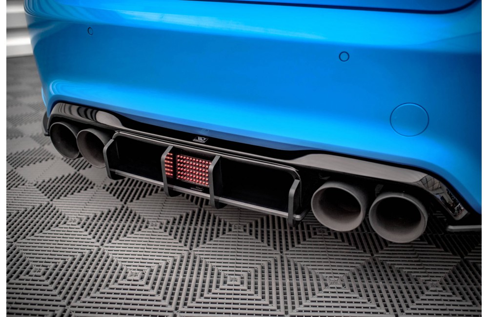 Street Pro Rear Diffuser BMW M2 F87 - Black