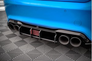 Street Pro Rear Diffuser BMW M2 F87 - Black