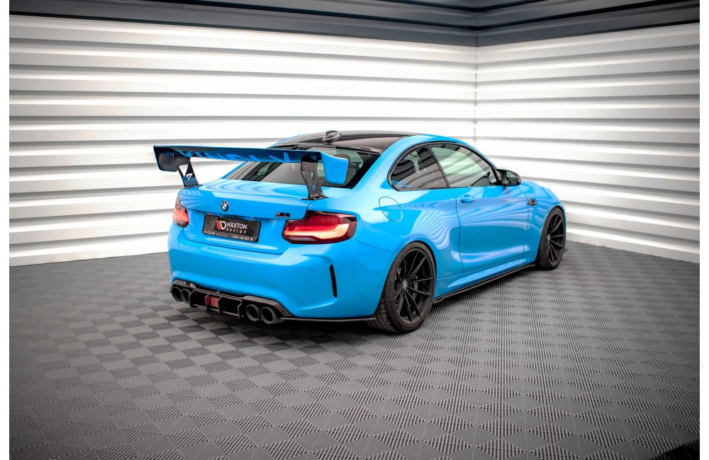 Street Pro Rear Diffuser BMW M2 F87 - Black
