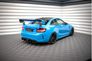 Street Pro Rear Diffuser BMW M2 F87 - Black