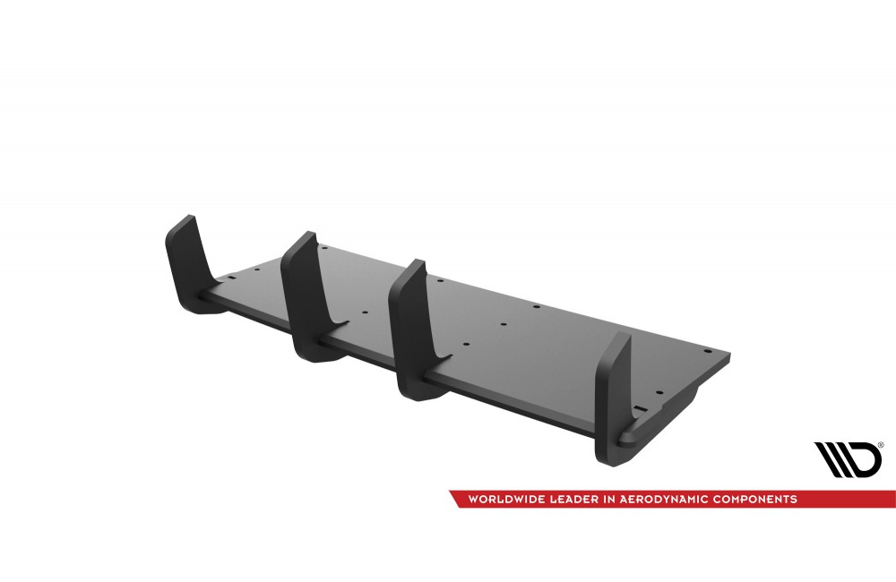 Street Pro Rear Diffuser BMW M2 F87 - Black