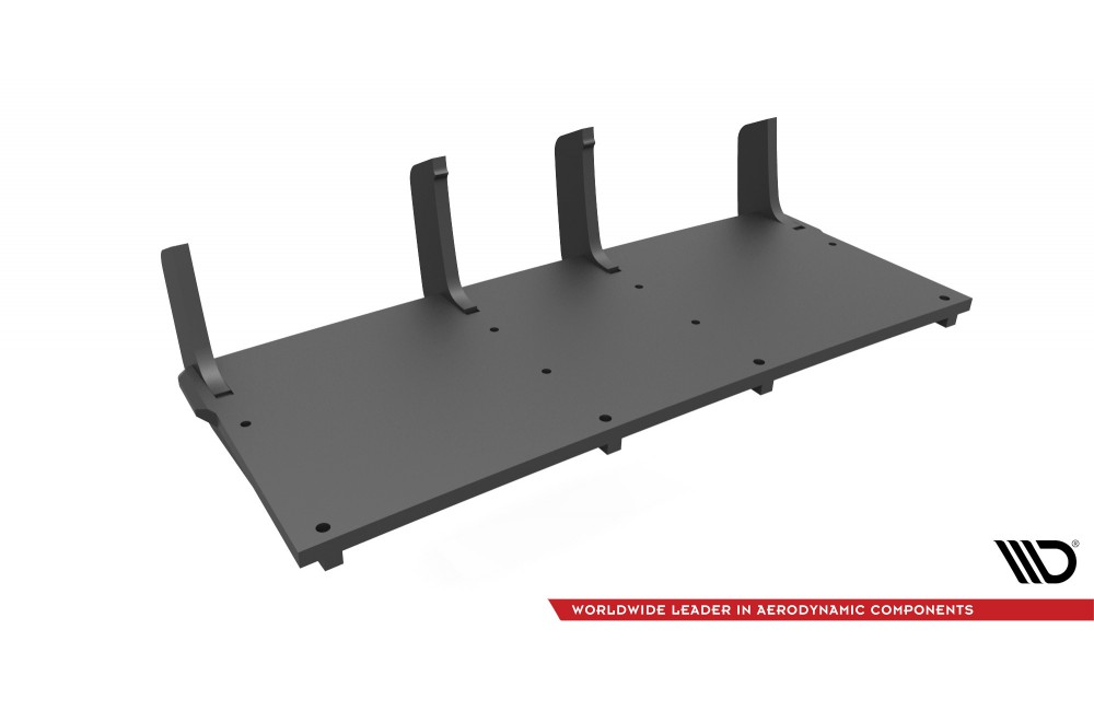 Street Pro Rear Diffuser BMW M2 F87 - Black