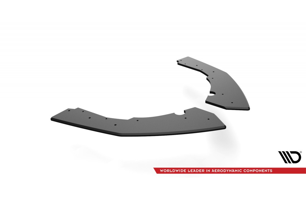 Street Pro Rear Side Splitters BMW M2 F87 - Black