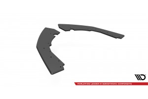 Street Pro Rear Side Splitters BMW M2 F87 - Black