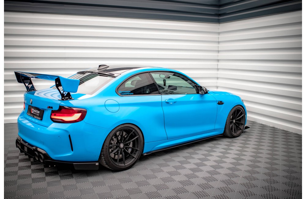 Street Pro Side Skirts Diffusers BMW M2 F87 - Black