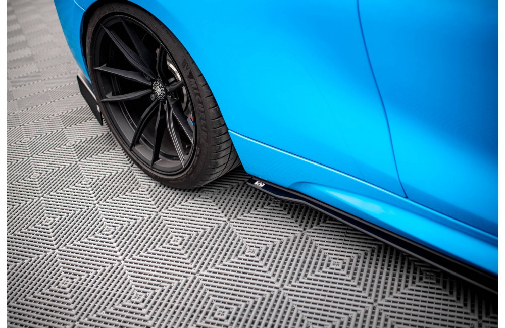 Street Pro Side Skirts Diffusers BMW M2 F87 - Black