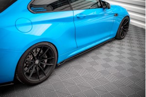Street Pro Side Skirts Diffusers BMW M2 F87 - Black