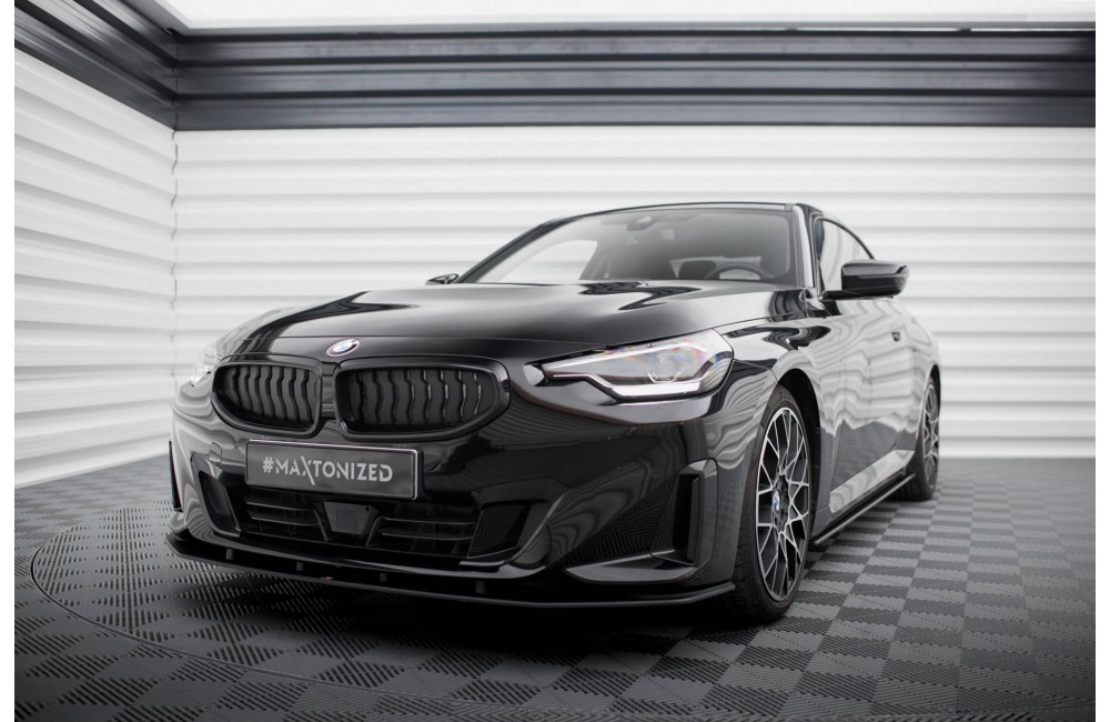 Street Pro Front Splitter BMW 2 Coupe G42 - Black